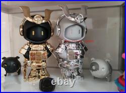 Perfect Mr. Bone Gold And Silver Warrior Set Action Figure In Stock New Toy