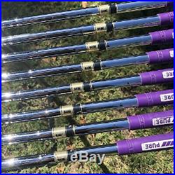 Ping iBlade Iron Set 3-PW Dynamic gold S400 Purple Dot Pure Grips Custom Grind