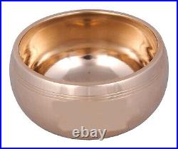 Pure Bronze Dinner Bowl Set, 2 Pcs Kansa Katori, 250 ml each, Gift Item