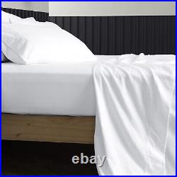 Pure Egyptian King Size Cotton Bed Sheets Set (King, 1000 Thread Count) Bright W