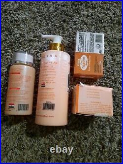 Pure Egyptian Magic Whitening Gold 4 Setlotion, serum, face cream, soap