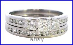 Pure Elegance 18ct White Gold Bridal Ring Set