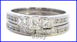 Pure Elegance 18ct White Gold Bridal Ring Set