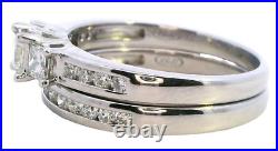 Pure Elegance 18ct White Gold Bridal Ring Set