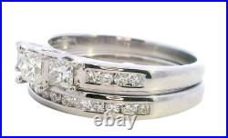 Pure Elegance 18ct White Gold Bridal Ring Set