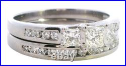 Pure Elegance 18ct White Gold Bridal Ring Set