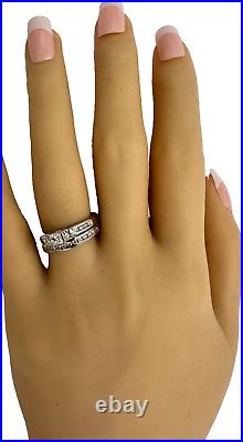 Pure Elegance 18ct White Gold Bridal Ring Set