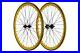 Pure Fix Bike double-walled aluminum 700C 50mm Wheelset Anodized Gold COLOR