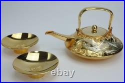 Pure Gold Plating 24Kgp, Emperor'S Chrysanthemum Crest, Phoenix Set, Imperial Fa