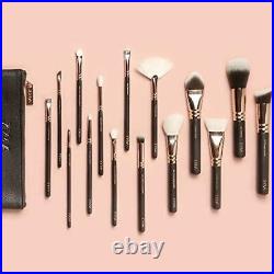 Pure Synthetic Natural Luxury Makeup Brush Set Vol 1 Rose Golden Includes 8