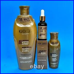 Pure white gold glowing body lotion 400ml, Serum and Oil