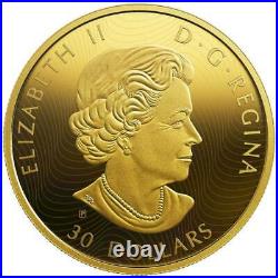 RARE 2 oz. Pure Silver Gold-Plated 3-Coin Set Predator and Prey Gold Reflection