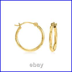 RS Pure by Ross-Simons 14kt Yellow Gold Jewelry Set Stud and Hoop Earrings