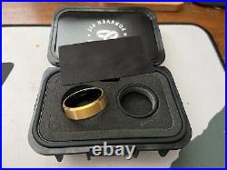 Ridge Men's Ring Set Gold Size 13