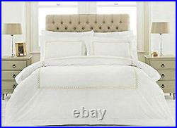 Riva Paoletti 5-Star Hotel Quality Cleopatra Duvet Cover Set Pure Soft Cotton