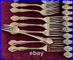 Rodd Golden Glory 42 Piece Cutlery Set, 24kt Gold-plated, NOT PERFECT