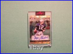 Roger Staubach Auto Card 2023 Leaf Pro Set Pure'90 GOLD /3 Dallas Cowboys