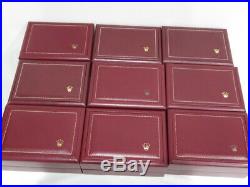 Rolex Case Nine Set Datejust Boys 68278 68278g 68279 Boxes Box Pure Gold Old Gen