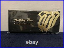 Rolling Stones Gold Stamp Set 60th Anniversary Plated in Pure 24 Carat Gold