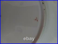 Rosenthal dinner plates set of 14 in perfect condition gold plate/floral design