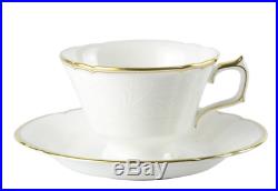 Royal Crown Derby Darley Abbey Pure 5 Piece Place Setting Dinnerware NEW