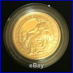 Royalmint 2005 3 coin proof britannia set. 85 OZ PURE GOLD