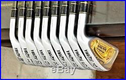 SUPER RARE & FINEST 24K PURE GOLD Honma 4STAR LADIES Twin Marks Iron Set