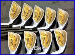 SUPER RARE & FINEST 24K PURE GOLD Honma 4STAR LADIES Twin Marks Iron Set