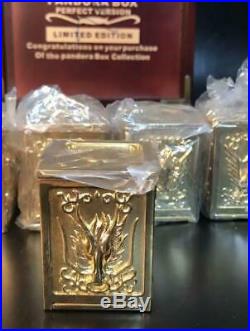 Saint Seiya Pandora Box Figure Set Perfect Version Gold Bronze Limited 500 New