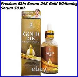 Set Gold 24K Whitening Anti- Melasma Facial Cream+Precious Skin Serum+Soap Pure