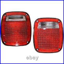 Set of 2 Tail Light For 76-80 Jeep CJ7 CJ5 Driver and Passenger Side