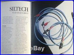 Siltech ls 38 G3 pure silver/gold speaker cables 2x1,5-Metre + jumper set