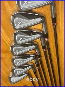 Srixon Z 745 Iron Set 4-PW RH With brand new pured DG S300 shafts BB&F ferrules