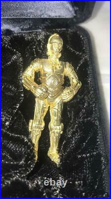 Star Wars Pure Gold 24K Pure Silver Silver 925 Figure Set RARE item C-3PO R2-D2