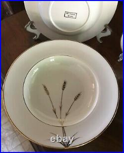 Stunning! Perfect for holidays! California Wheat dinner set