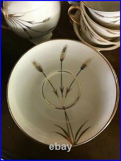 Stunning! Perfect for holidays! California Wheat dinner set