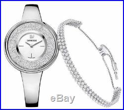Swarovski Crystalline Pure Set Bracelet And Ladies Watch 5380026