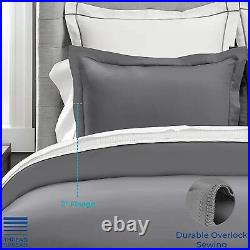 THREAD SPREAD Pure Egyptian Queen Size Cotton Bed Sheets Set Queen, 1000 Thread