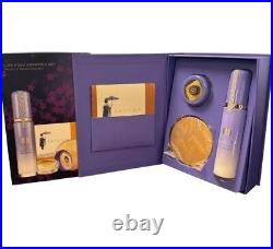 Tatcha Luminous Luxuries Set THE ART OF GEiSHA Pure Skin Gold Mirror Set