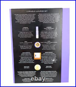 Tatcha Luminous Luxuries Set THE ART OF GEiSHA Pure Skin Gold Mirror Set