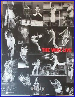 The Who Live- Genesis Publications Deluxe Edition #102- With Gold CD- Perfect