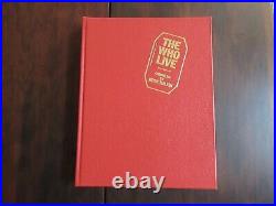 The Who Live- Genesis Publications Deluxe Edition #102- With Gold CD- Perfect