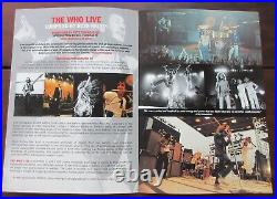The Who Live- Genesis Publications Deluxe Edition #102- With Gold CD- Perfect
