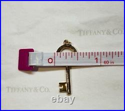 Tiffany & Co. Pendant Modern Key Solid 18K Rose Gold. Comes WithPerfect Gift Set