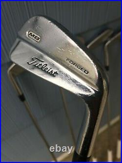 Titleist 710 MB Forged Bladed Iron Set, 4-PW, S300 Dynamic Gold, New Pure Grips, RH