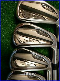 Titleist T100 Iron Set 4-pw Dynamic Gold Amt Tour White S300 Stiff Flex Perfect