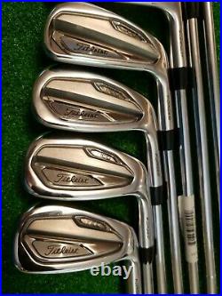 Titleist T100 Iron Set 4-pw Dynamic Gold Amt Tour White S300 Stiff Flex Perfect