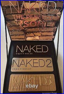 URBAN DECAY Naked The Perfect 3Some Vault Limited Edition Box Set