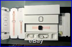 USED APPLE WATCH SERIES 4 40mm GPS PINK SAND FULL SET FUNCTIONALLY PERFECT