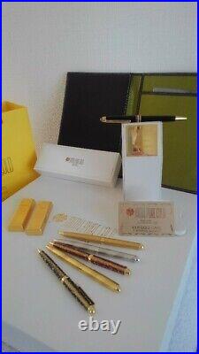 VIP Cooperate Gifts Jamil Pure Gold &Montblanc Luxury Pen Set, free Gift Gold USB